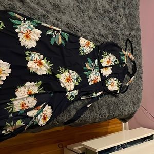 Floral maxi dress